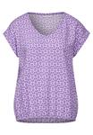 Блуза STREET ONE Blouse, цвет mottled purple - фото