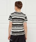 Футболки Regular fit Karl Lagerfeld Kids, экрю - фото 3