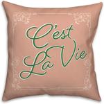 Creative Products Декоративная подушка C'est LA Vie Script C'est La Vie Script - фото