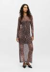 Платье Object Maxi dress, Cocoa Brown/Brown - фото 2