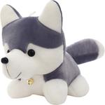 Плюшевая кукла Husky Simulation Puppy MORTEN SOLUM, серый - фото 3