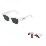 Солнцезащитные очки CELINE унисекс, белый - фото 7