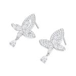 DESIGN CIRCLES Серьги из серебра 925 пробы для женщин - фото 4