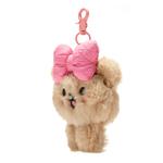 Брелок плюшевый мишка с бантом Bowl - фото 4