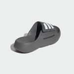 Шлепанцы Adidas Lightblaze Slides, цвет Grey Four/Cloud White/Grey Four - фото 5