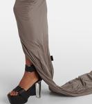 Юбка макси из хлопка Edfu Rick Owens, Dust - фото 6