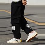 Steven Harrington X Skateboard брюки-карго мужские черные Lining, черный - фото 6