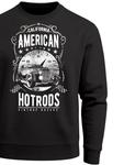 Neverless Свитшот 'American Hotrods' в черном цвете - фото 6