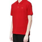 CDG Play Унисекс поло розовое - фото 4