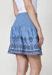 Мини-юбка SHORT EMBROIDERED EFFECT Koroshi, синий - фото 8