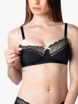 Покажите бюстгальтер для кормления без проводов Hotmilk, черный - фото 4