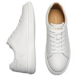 Белые кроссовки Platform для скейтбординга Unisex White VOLO, черный - фото 9