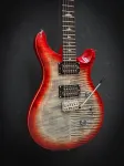 PRS SE Custom 24 в цвете Charcoal Cherry Burst - фото 4
