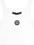 Топ из джерси Philipp Plein, белый - фото 3
