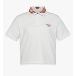 Лаконичная пике-поло Laurel MCM, белый - фото