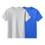 Футболка Unisex Champion, 2 шт (Бело-серая+Красная) - фото 6