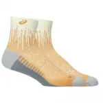 Носки Asics Performance Run Quarter short, желтый - фото