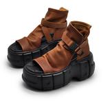 Римские сандалии женские Artmu, черный - фото 4