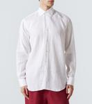 Льняная рубашка Saman Amel, белый - фото 3