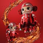 400% мега спейс молли classic coca cola, coca cola 2nd generation модные фигурки POP MART - фото 3