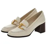 Лоферы женские белые Ferragamo - фото 3