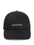 Бейсболка с вышитым логотипом Givenchy, черный - фото