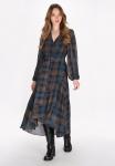Платье DreiMaster Maxi dress, Grey Check/Grey - фото 2