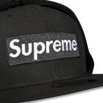 Сумка-ушанка Supreme x New Era с логотипом Черный - фото 3
