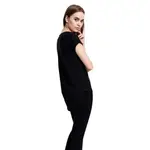 Футболка Urban Classics Long Back Shaped Slub, черный - фото 2