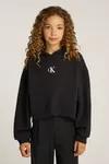 Детская толстовка Calvin Klein Jeans, черный - фото 2