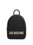 Рюкзак с логотипом Love Moschino, черный - фото