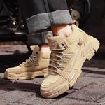 Кроссовки мужские высокие хаки Warrior - фото 7