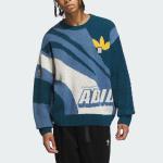 Adidas Originals Мужской Спортивный Толстовка, Stone Green - фото 3