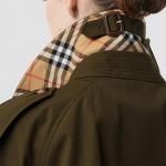 Burberry Тренч для женщин Dark Army Khaki - фото 6