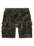 Тканевые шорты Brandit, цвет woodland - фото