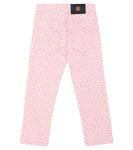 Джинсы La Greca с принтом Versace, розовый - фото 4