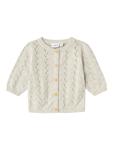 Кардиган NAME IT Knit Cardigan NKFBanni, пятнистый бежевый - фото