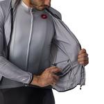 Куртка Castelli Aria Shell Castelli, Silver Gray - фото 5