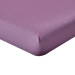 Простыня Homescapes фиолетовый, 90/190 см - фото