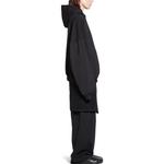 Толстовка унисекс черная Balenciaga, черный - фото 4