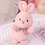 Плюшевая кукла Moon Ear Bunny высотой 23 см Doudou Beibei, белый - фото 9