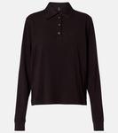 Хлопковая поло марго Leset, Chocolate - фото