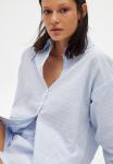 Блуза NA-KD Button-down blouse, Blue Stripe/Blue - фото 4