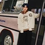 X POP MART Куртка Unisex Champion, Бежевый Пэчворк - фото 10