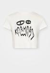 Футболка Karma8a WOMENS CROPPED TEE, White - фото 2