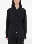 Рубашка на пуговицах Studio Nicholson, черный - фото