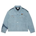 Aape Куртка джинсовая с нашивкой логотипа, Blue BLL - фото 4