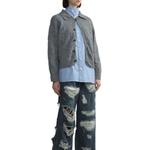 Трикотаж женский ADER ERROR, серый - фото 3