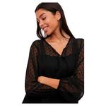 Блузка Vila Edee, черный - фото 3