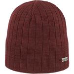 Шапка из тексового мериноса Eisglut, бордовый - фото